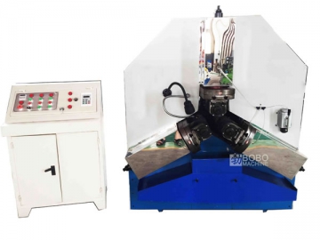 Three-Die Thread Rolling Machine