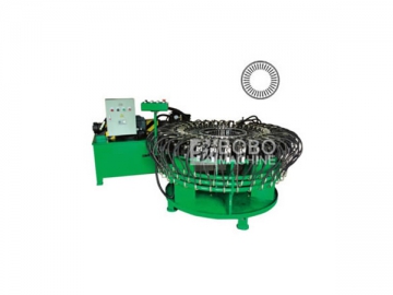 Alloy wheel rim machine