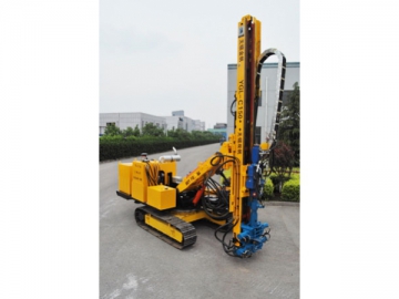 Hydraulic Impact Top Drive Crawler Drilling Rig YGL-C150