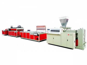 PVC-based WPC Wall Panel Extrusion Line