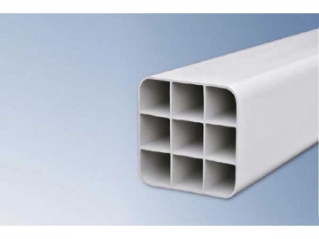 PVC Door/Window Profile / Porous Threading Pipe Extrusion Line