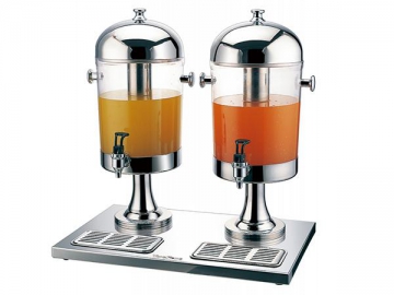 Double Stainless Steel Juice Dispenser