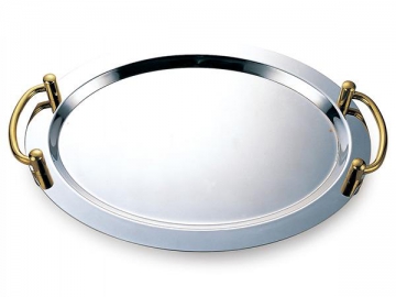 Mirror Finish Stainless Steel Serving Tray