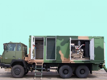 25—1000kVA Vehicle Mounted Diesel Generator