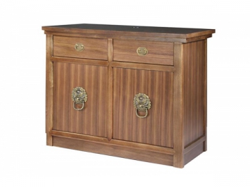 Walnut Wood Service Counter