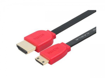 Mini HDMI Cable, Flat Cable for Tablet PC and Camera Mini HDMI Cable, Flat Cable for Tablet PC and Camera
