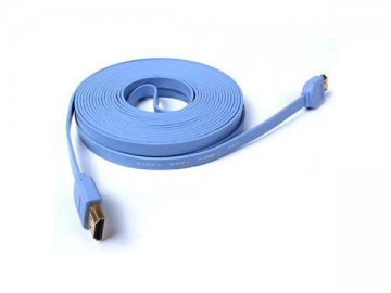4K HDMI Cable 2.0, Flat Cable for Computer and TV 4K HDMI Cable 2.0, Flat Cable for Computer and TV