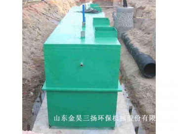 Domestic Sewage Treatment Plant Equipment