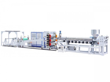 Plastic Sheet, Vertical 3-Rolled Sheet Extrusion Line Plastic Sheet, Vertical 3-Rolled Sheet Extrusion Line