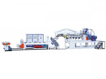 Plastic Sheet, Three Layer Plastic Sheet Co-extrusion Line Plastic Sheet, Three Layer Plastic Sheet Co-extrusion Line