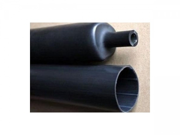 3:1 Semi-Rigid Dual Wall Heat Shrink Tubing (Item HASR180, Black, Adhesive Lined Heavy Wall Tubing) 3:1 Semi-Rigid Dual Wall Heat Shrink Tubing (Item HASR180, Black, Adhesive Lined Heavy Wall Tubing)
