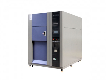 Three Zone Thermal Shock Chamber, Item KTS-100A Hot and Cold Temperature Testing Solution Three Zone Thermal Shock Chamber, Item KTS-100A Hot and Cold Temperature Testing Solution