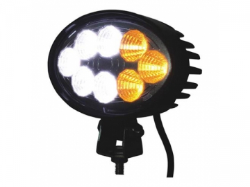 3 Amber LEDs 5 White LEDs Forklift Combination LED Light 3 Amber LEDs 5 White LEDs Forklift Combination LED Light