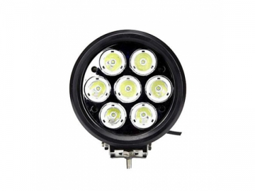 70W Round 6 Inch LED Driving Light with 7 Epistar LEDs 70W Round 6 Inch LED Driving Light with 7 Epistar LEDs