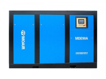 Two Stage Rotary Screw Air Compressor with Single Permanent Magnet Motor Drive Two Stage Rotary Screw Air Compressor with Single Permanent Magnet Motor Drive