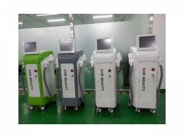 2 Head E-light IPL RF Skin Rejuvenation Equipment for Salon