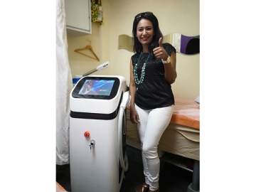 Vertical Diode Laser Hair Removal Machine