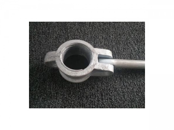 Scaffolding Floor Prop Threaded Sleeve with Pin Scaffolding Floor Prop Threaded Sleeve with Pin