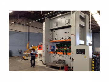Double Point Mechanical Press (Nominal force: 1100kN~8000kN) Double Point Mechanical Press (Nominal force: 1100kN~8000kN)
