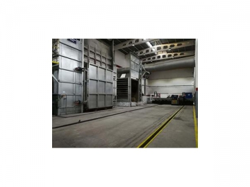 Homogenizing Furnace, using Natural Gas Heater Homogenizing Furnace, using Natural Gas Heater