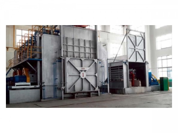 Furnace for Aluminum Homogenizing, using Electric Heater Furnace for Aluminum Homogenizing, using Electric Heater
