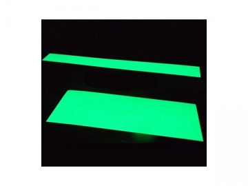 Glow in the dark Guide Board (Photoluminescent Material Coating)