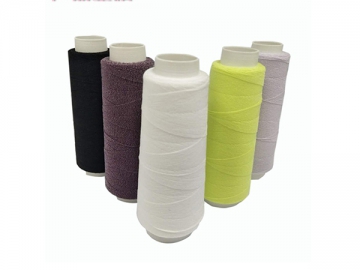 Core-spun Thread, Nylon Wrapped Spandex Core Core-spun Thread, Nylon Wrapped Spandex Core