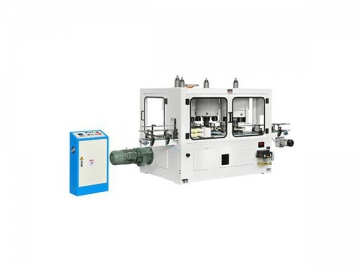 Automatic Vertical Necker with Flanger Machine Automatic Vertical Necker with Flanger Machine
