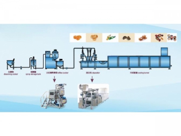 Toffee Candy Depositing Production Line