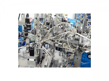 Mixed water ceramic valve core automatic assembly + vacuum inspection line