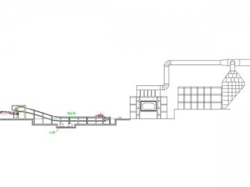 Continuous Casting Line for Aluminum Ingot Processing Continuous Casting Line for Aluminum Ingot Processing