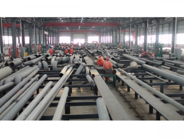 Pipe Fabrication Production Line (Fixed Type)