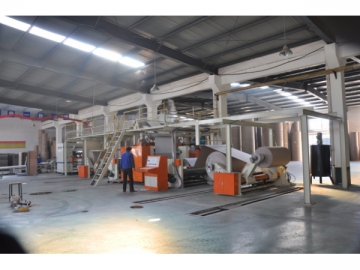 Corrugated Cardboard Single Sheet Production Line