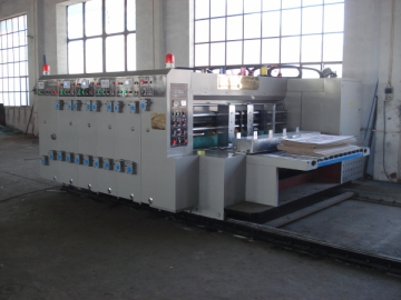 High Speed Water Ink Printer Slotter Machine