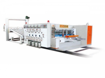 High Speed Water Based Ink Printing Slotting Machine